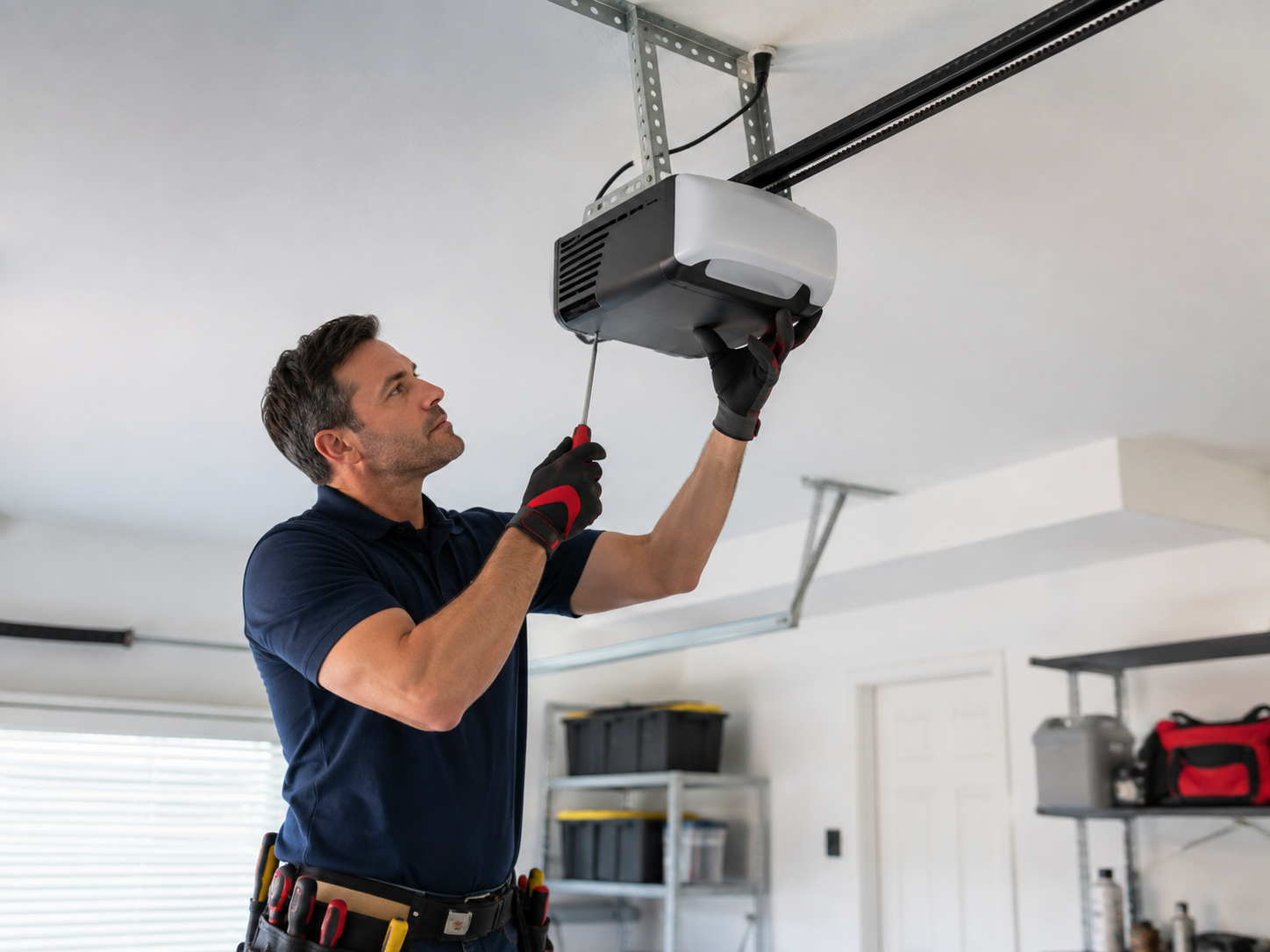 Garage door opener repair technician in South Gate CA