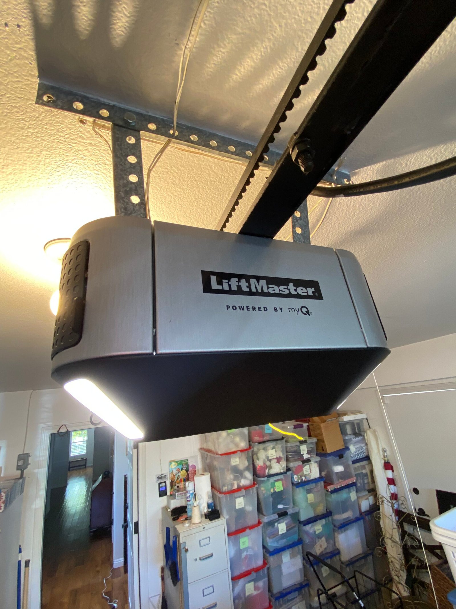 New smart garage door opener installation in South Gate CA